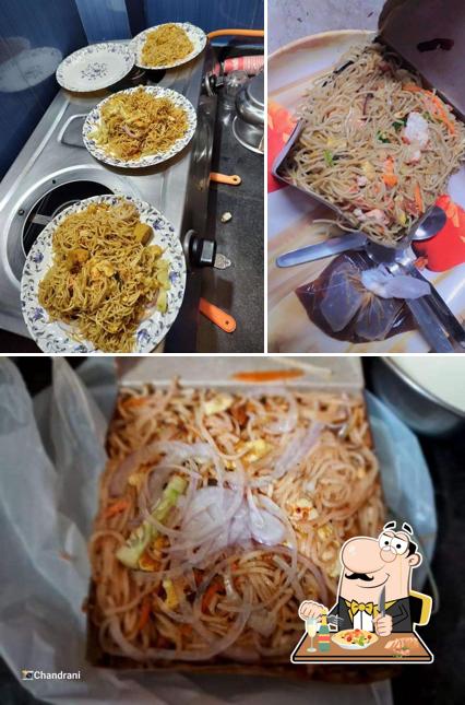 Pad thai at Sudama Roll Centre
