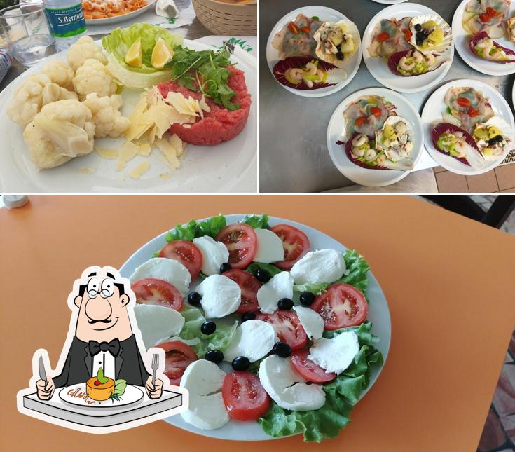 Cibo al Trattoria L'Uva Fragola