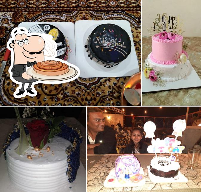 Look at the image of Divya's Celebration cakes