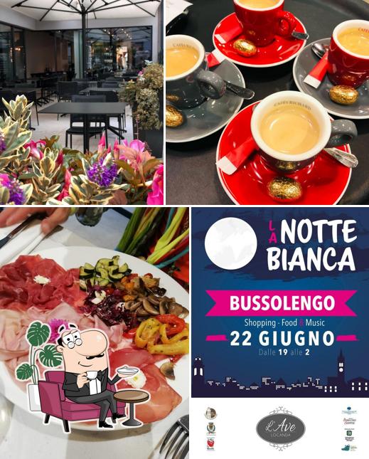 Gli interni di l'Ave locanda