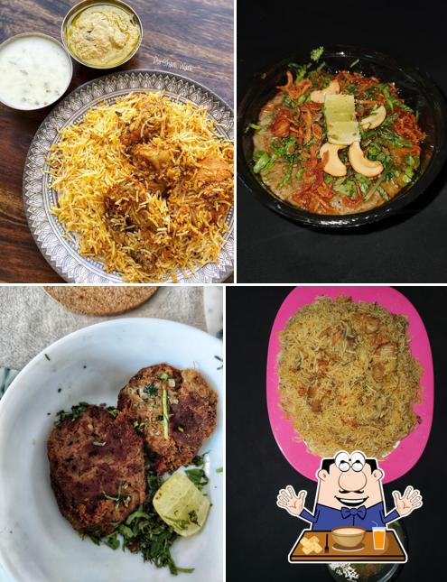 Meals at Abidi's Virsa-e-Deccan