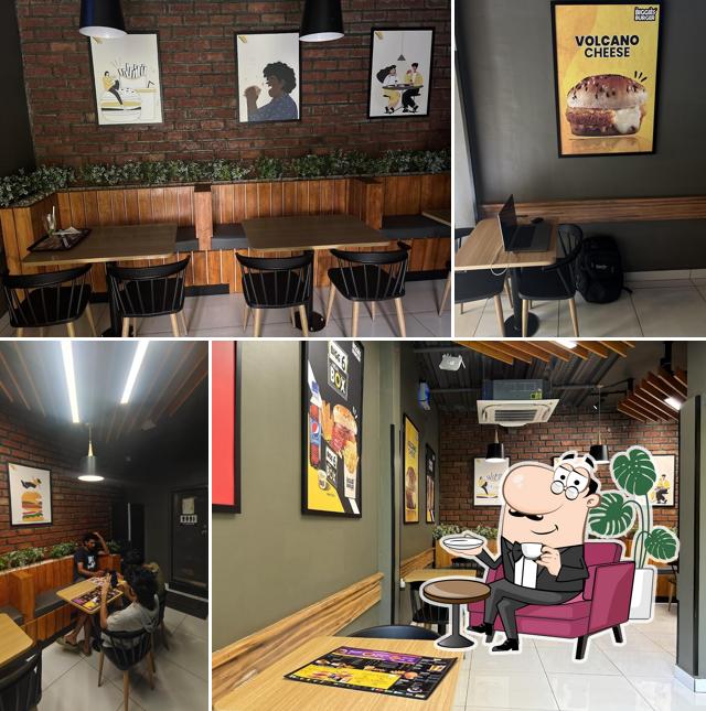 The interior of Biggies Burger: BTM Layout