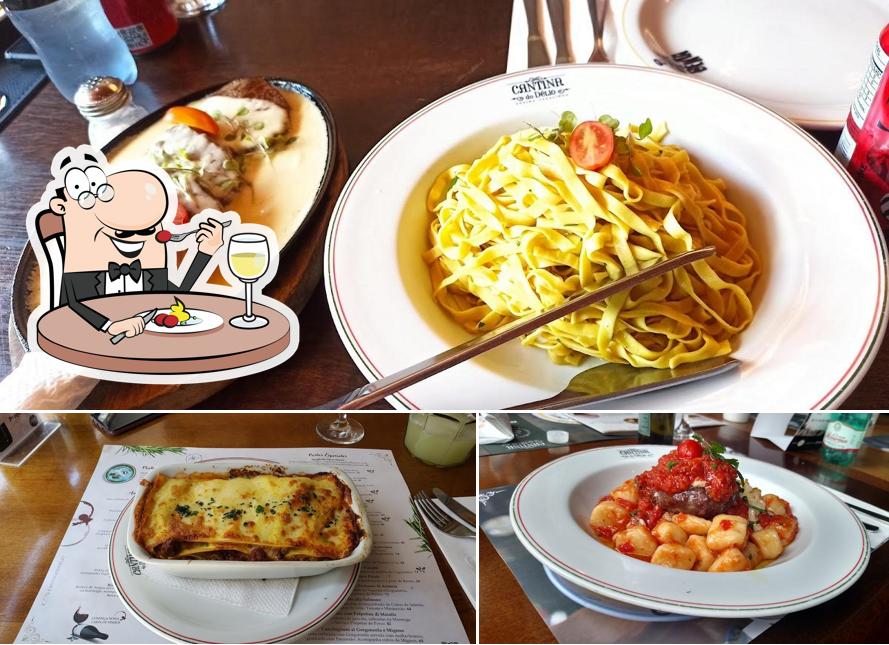 Comida em Cantina do Délio Itupava