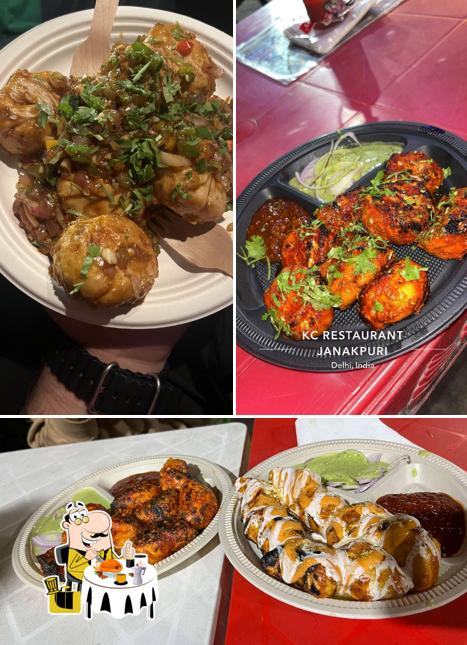Food at KC Restaurant