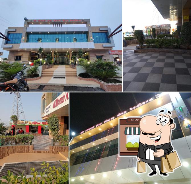 You can get some fresh air outside Momai Krupa Restaurant And Guest House