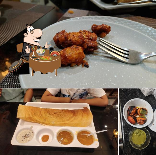 Meals at PVR Veg Restaurant