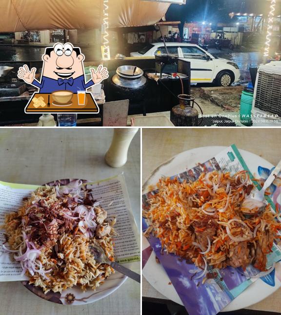 Take a look at the image depicting food and exterior at Al Noorani Chicken Biryani