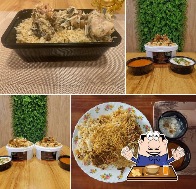 Pulled pork sandwich at Biryani Moments