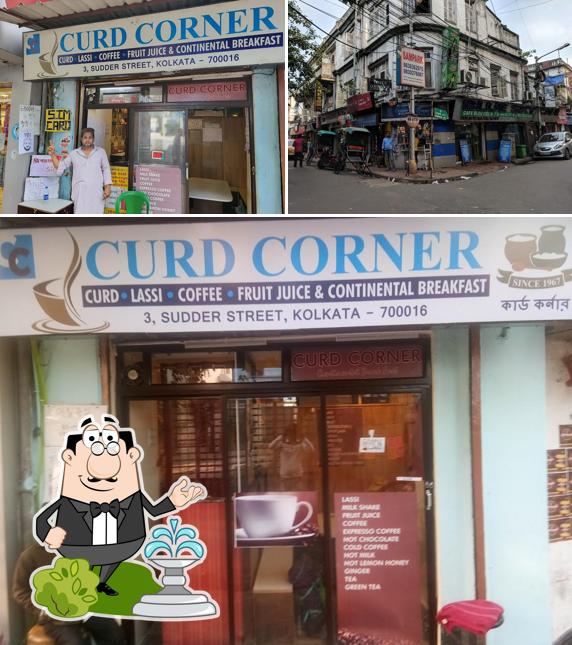 Check out how Curd Corner looks outside