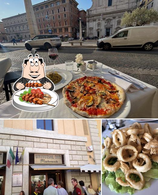 Don Chisciotte Universal Bar si caratterizza per la cibo e interni