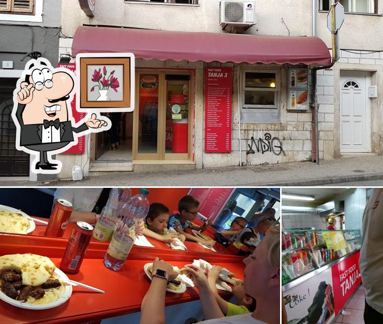 Dai un'occhiata agli interni di Fast food "Tanja 3"