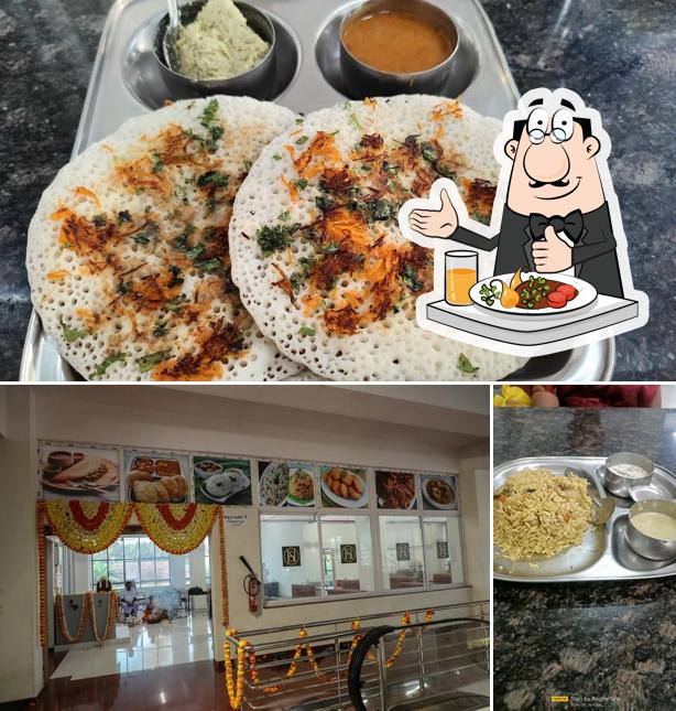 Take a look at the photo showing food and interior at HOTEL SHOBHA GRAND