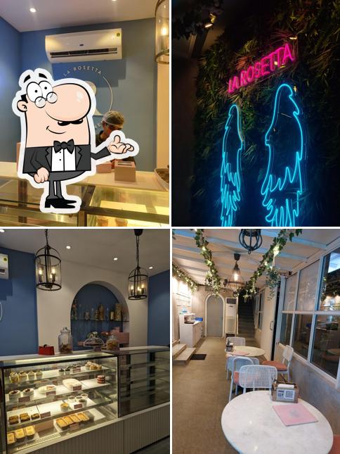 The interior of La Rosetta Confectionery