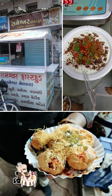 The restaurant's food and exterior