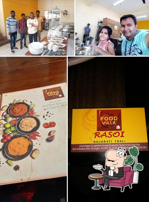 Check out how Rasoi Gujarati / Jain Thali looks inside