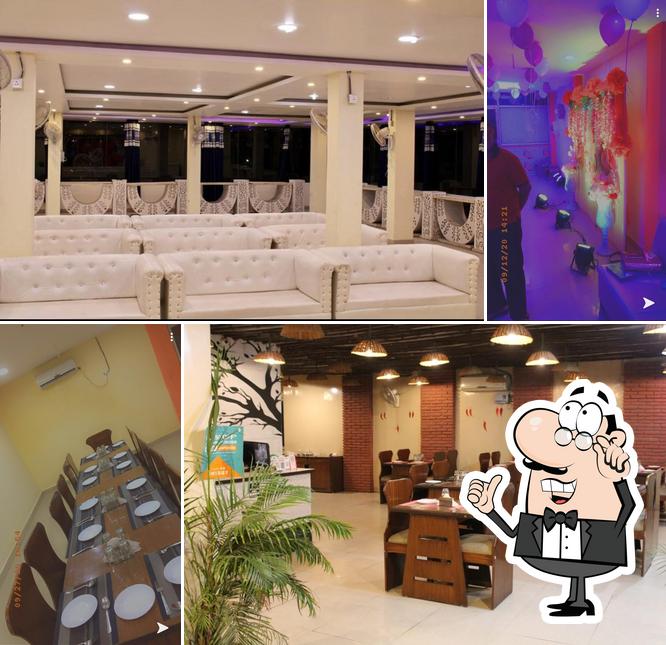The interior of Red Chilly The Restaurant & Banquet Hall