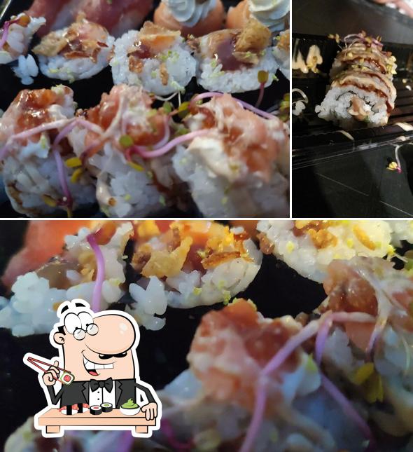Prova le varie opzioni di sushi