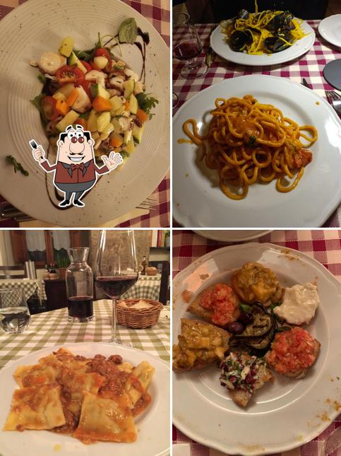 Cibo al Ristorante Alle Bandierine