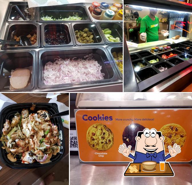 Food at Subway Seasons Mall
