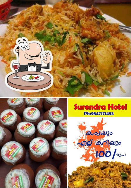 Food at Surendra Hotel
