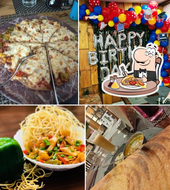 Pick pizza at Utsav