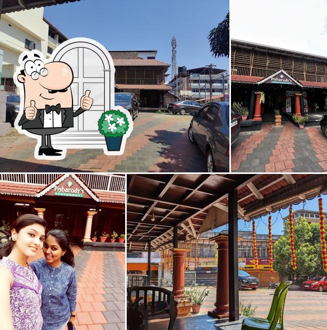 The exterior is an important feature of Pisharody's Restaurant(Pure Veg)