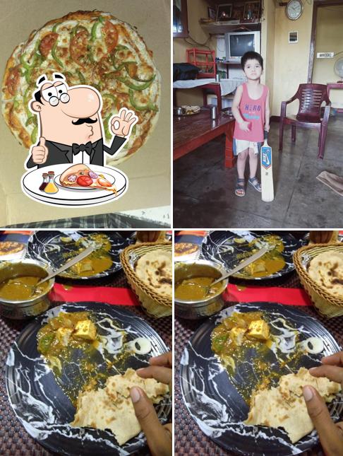 At दिल्ली द दरबार, you can order pizza
