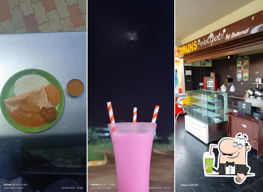 Enjoy a drink at Arun's Restaurant (Pure Veg), CUTN