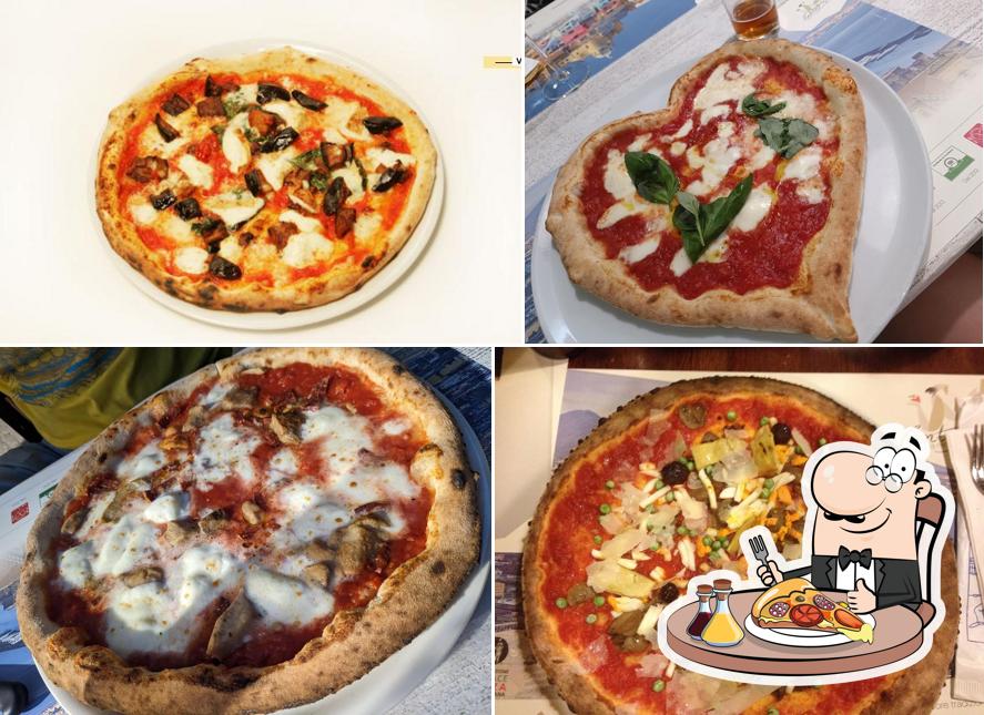 Scegli tra le svariate varianti di pizza