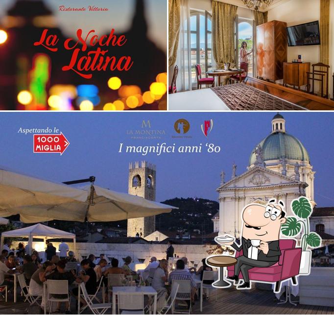 Gli interni di Terrazza Vittoria
