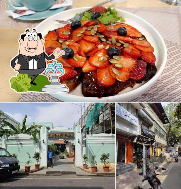 Le Petit Four is distinguished by exterior and food