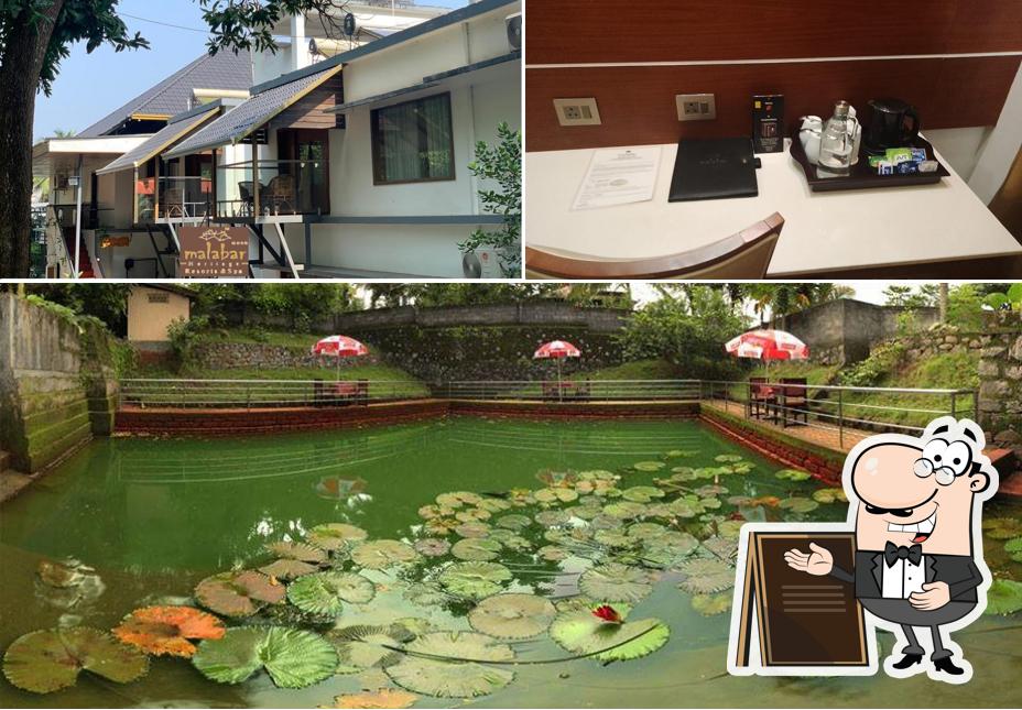Take a look at the image showing exterior and beverage at Malabar Heritage Resorts and Spa