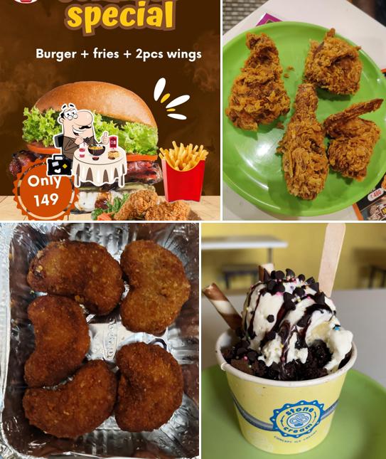 Food at NFC Fried Chicken