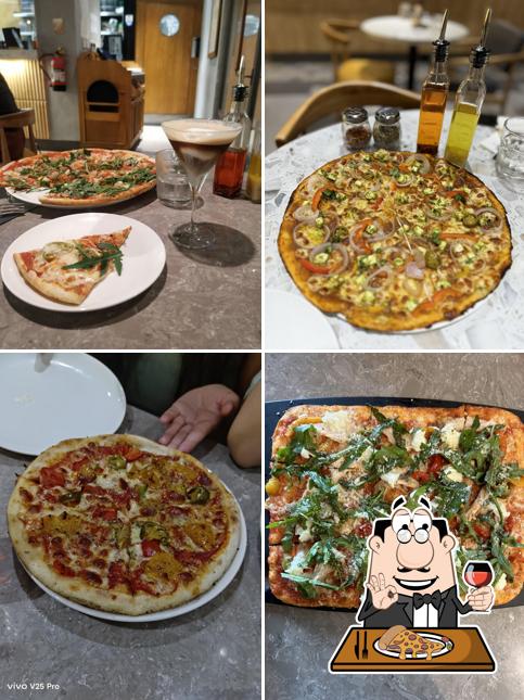 Pick pizza at PizzaExpress