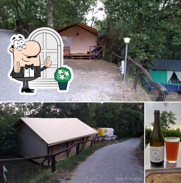 Questa è la immagine che mostra la esterno e bevanda di Barco Reale Vinoteca