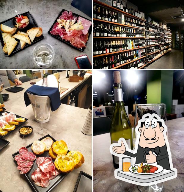 Vino e Vino si caratterizza per la cibo e esterno