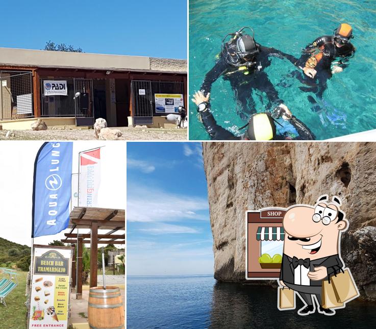 Goditi la vista dall'area esterna di ArchiMete S.r.l. – Diving Capo Caccia