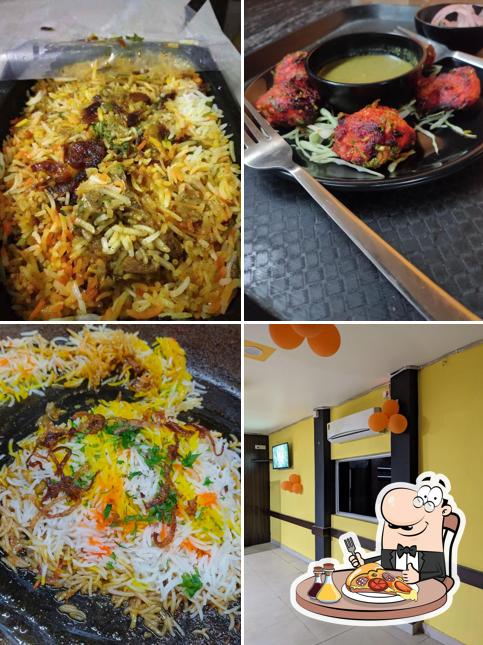 Pick pizza at Biryani Farm