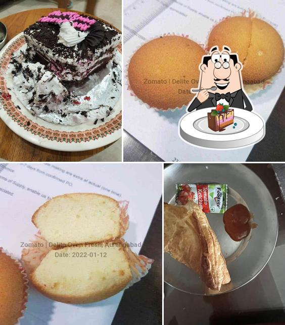 Chocolate cake at Delite Oven Fresh