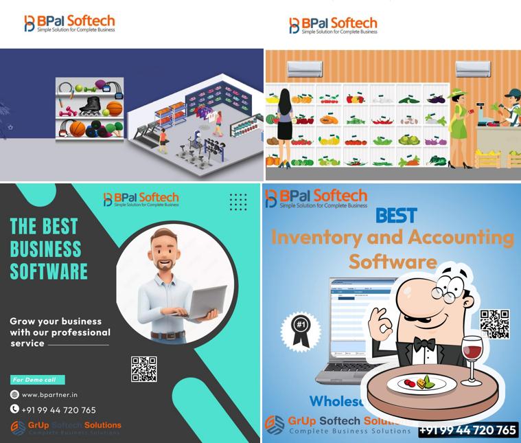 This is the photo displaying food and exterior at GrUp Softech Solutions