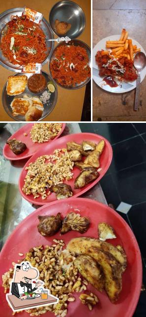 Meals at Kolhapur Bhel center