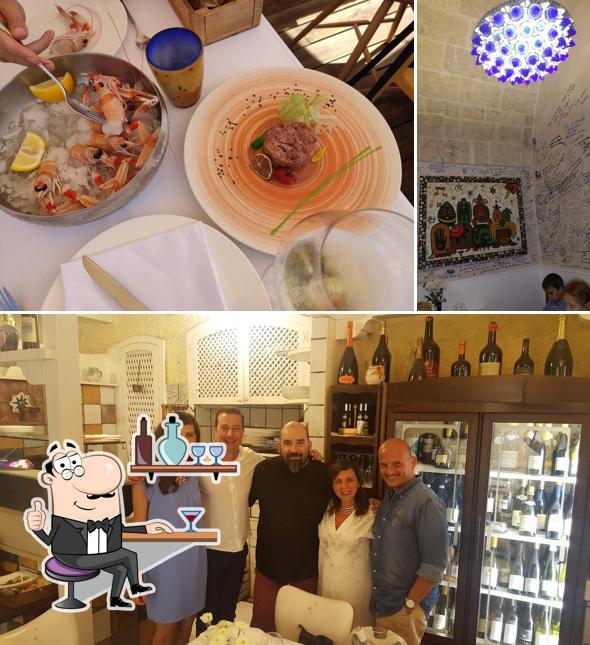 Gli interni di L'Osteria di Chichibio