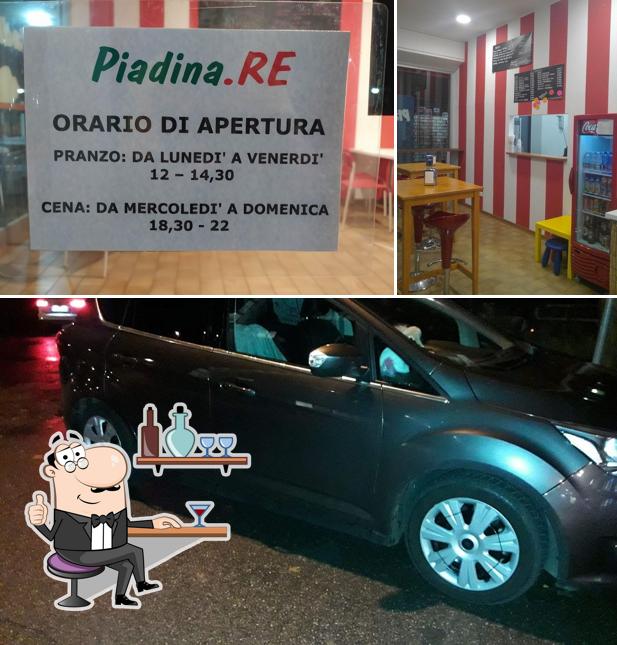 La interni e esterno del ristorante
