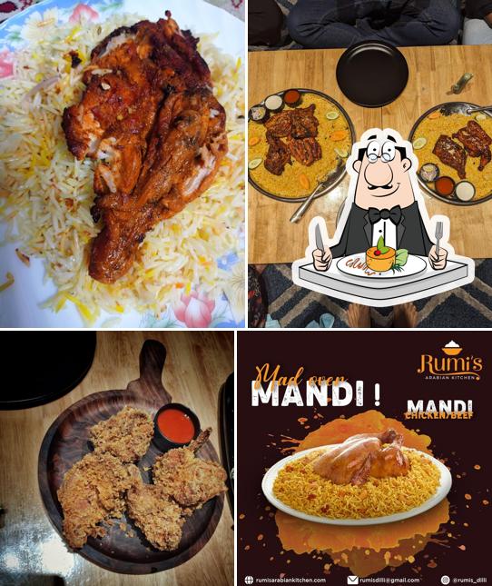 Food at Rumi's Arabian Kitchen