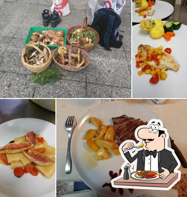 Platti al Trattoria al Sorriso