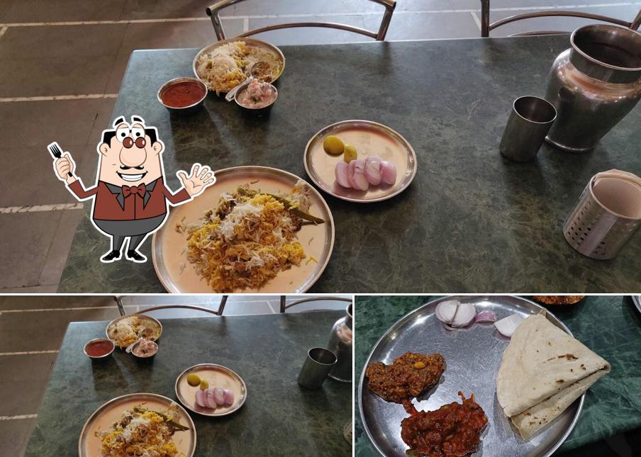 Food at Vaishali Biryani's (Savji)