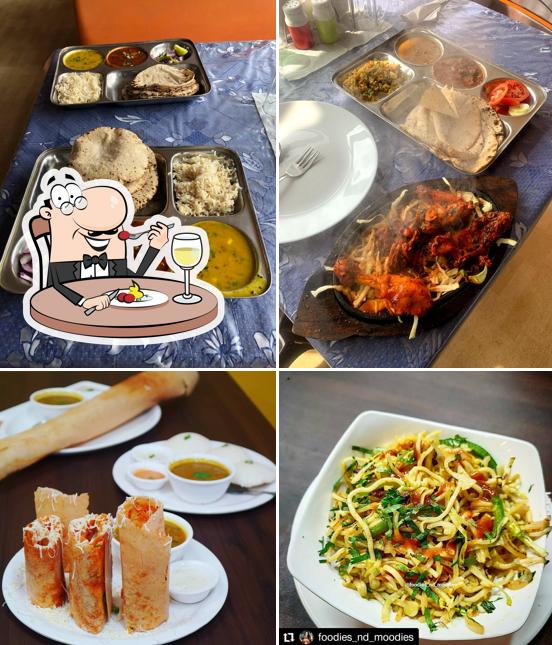 Food at Saffron cafe restaurant
