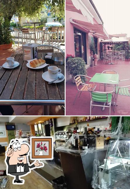 Gli interni di Cafe' Miro'