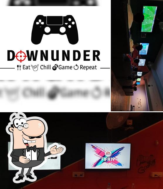 Look at the photo of DOWN UNDER
