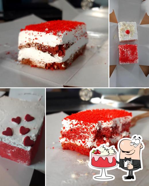 Red velvet cake at CakeZone